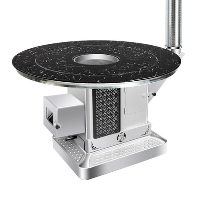 农村无烟烤火炉柴火炉气化炉