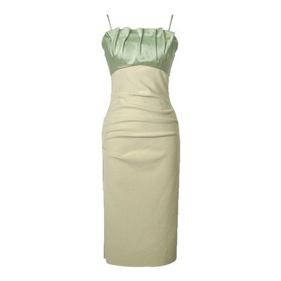 气质修身包臀连衣裙女夏季