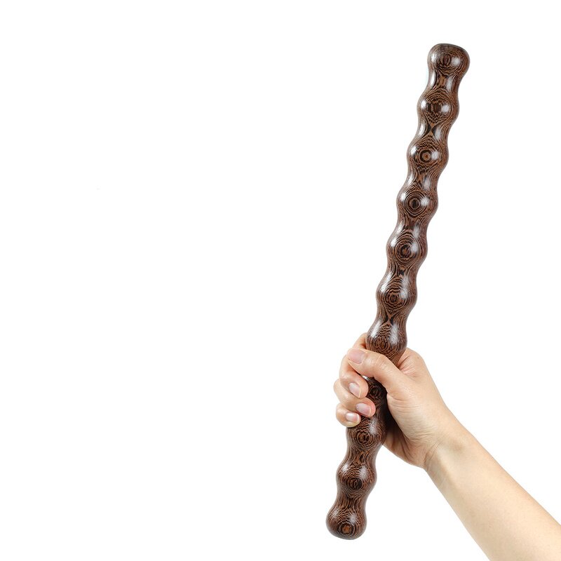 鸡翅木葫芦棍短棍健身擀棍玩武术棍子按摩棒棍盘筋敲打棍防身车载