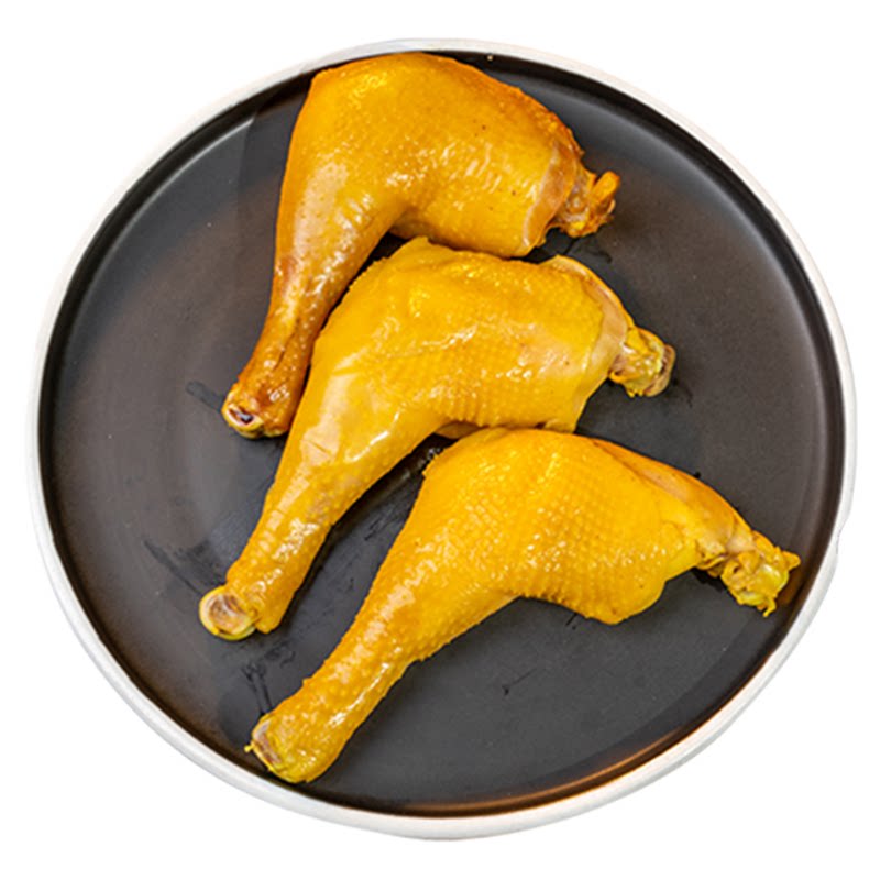 叹鸡正宗广东清远盐焗鸡腿战斧手枪腿熟食鸡肉空气炸锅半成品食品