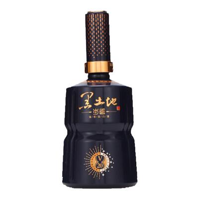 黑土地白酒浓香型38度500ML×4整箱装高端品质岁鉴V20正品保障