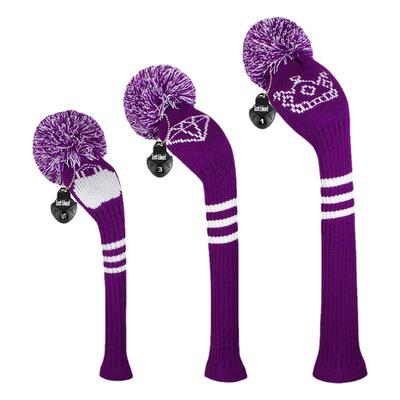 高尔夫球杆套木杆套杆头套帽套铁杆套发球木球道木头个性保护套