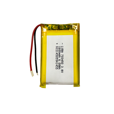 3.8V聚合物锂电池7034501600mAh