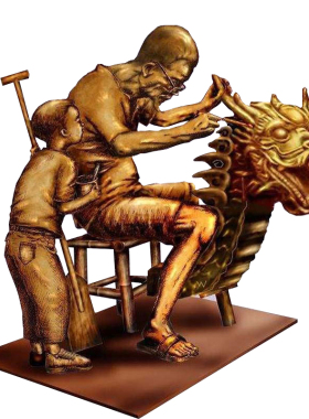 精雕宴不锈钢简约现代公园