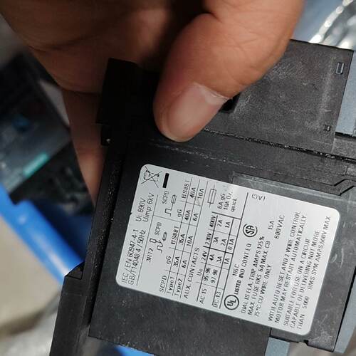 议价 Overload Relay 3Ru2116-1Bc1.    Project Residue 2适用