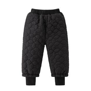 女童裤子冬季加绒加厚宝宝夹棉休闲裤洋气8女大童冬装6岁儿童长裤