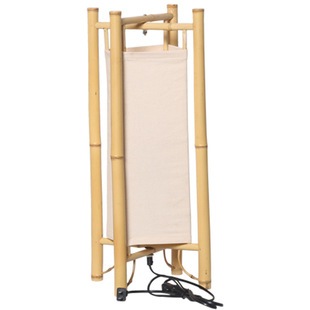 中式古典竹灯手工麻布灯榻榻米地灯装饰灯日式可折叠竹艺灯包邮