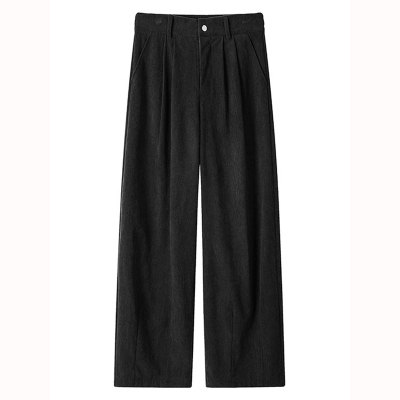 日系复古灯芯绒休闲裤