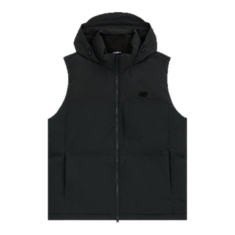 New Balance NB官方冬新款男羽绒马甲鹅绒马甲羽绒服NJE42011