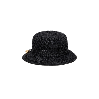 ITJACQUEMUS镂空编织盆帽