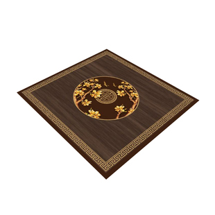 新中式正方形桌垫轻奢高级感方桌桌垫八仙桌餐桌垫茶几垫方形桌布