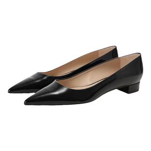 Stuart Weitzman 女士尖头纯色百搭平底鞋浅口单鞋SW STUART FLAT