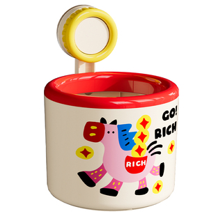 诺室新年吸盘桌面垃圾桶壁挂式家用迷你卫生间废弃洗脸巾收纳盒篓