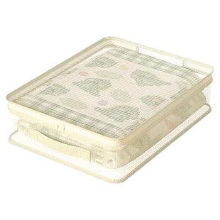 网纱四件套收纳袋家用卧室大容量防尘防潮整理盒可视窗被子防尘袋