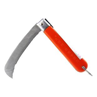 久保利不锈合金钢折合式香蕉刀多用切水果刀折叠小弯刀便携蔬果刀