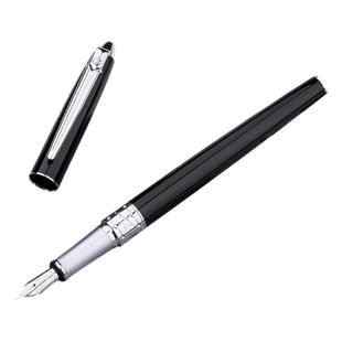 Pimio毕加索钢笔605学生用礼盒装练字钢笔三四年级儿童小学生专用男士高档商务细暗尖0.38金属商务定制笔刻字