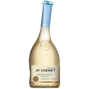 【自营】香奈半甜白葡萄酒法国进口红酒750ml微醺酒晚收甜白果酒