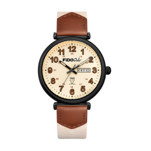 FidoDido七喜小子手表森林人女学生初高中男款日历中学生考试专用