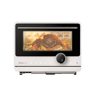 美的寻味pro微蒸烤炸一体四合一变频家用微波炉烤箱蒸箱空气炸G23