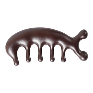 新款经络梳按摩梳子五骨梳手指按摩刮痧器五指养生头疗梳男女高档