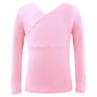 儿童舞蹈服套装女童中国舞练功服秋冬长袖形体服上衣体操服训练服