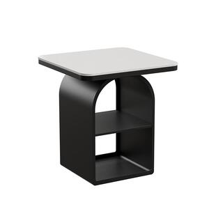 沙发岩板边几床头桌置物架2026新款轻奢高级感客厅家用阳台小桌子