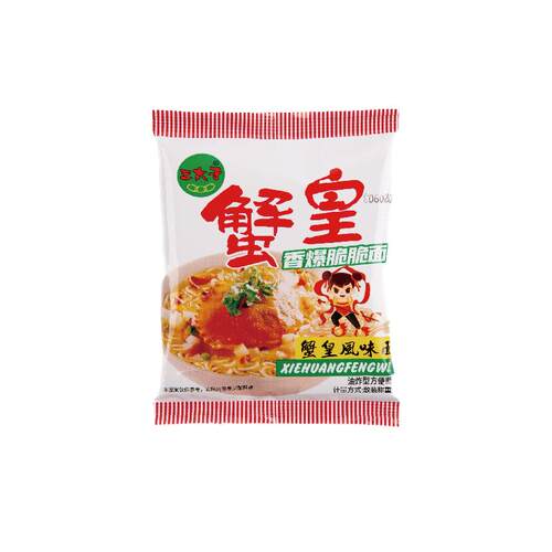 三太子蟹黄干脆面干吃面方便面掌心脆小吃休闲食品办公室怀旧零食