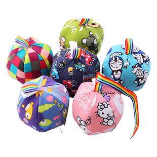 幼儿园流星球沙包带绳儿童丢沙包小学生专用圆形珍珠棉投掷流星锤