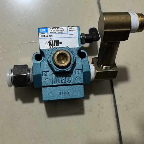 溢价-MAC气控阀 55B-22-RA，，成色实图功能