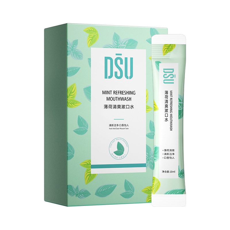 DSU便携无酒精一次性漱口水