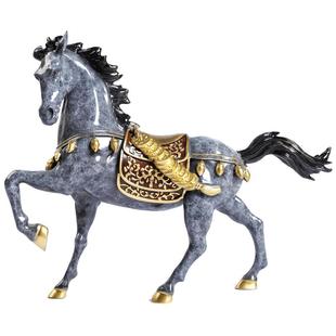 铜马骏马摆件办公室客厅马上有钱马到成功招财生肖马吉祥物礼品