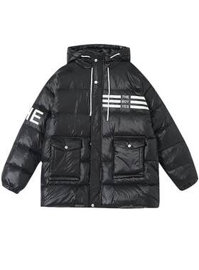 男童羽绒服胖童冬装儿童加厚外套