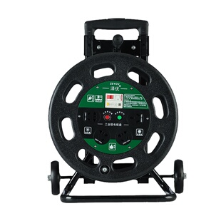 移动绕线盘220V/380V工业级电缆盘卷线盘收线神器手摇线缆绕线盘