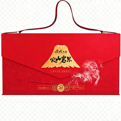 高端火山岩米响水大米礼盒10罐