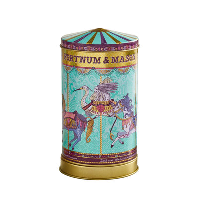 英国福南梅森旋转木马音乐盒饼干