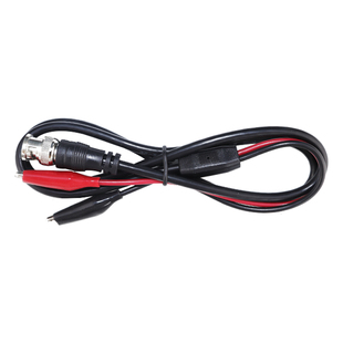 科宝隆BNC转鳄鱼夹bncQ9信号测试线示波器探头检测线bnc对双夹子