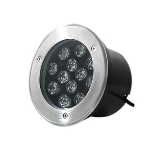 LED水下地埋灯水底灯水下灯游泳池壁灯七彩户外防水不锈钢水池灯