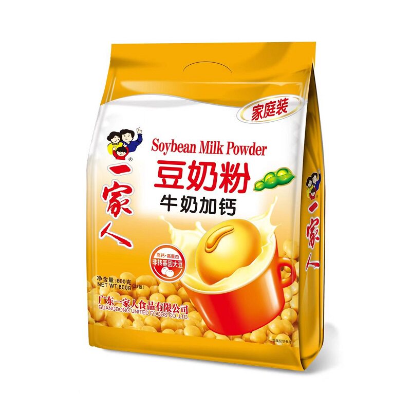 一家人中老年免煮加钙豆奶粉