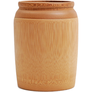 旅行便携竹茶叶罐子 密封竹筒小号储茶叶盒 竹木醒茶叶桶大号包装