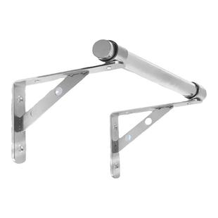 不锈钢固定式晾衣架折叠三角支撑架侧装外墙晾衣杆阳台侧墙晒衣杆