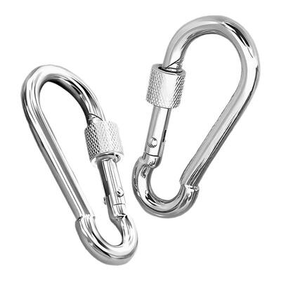 不锈钢弹簧扣登山安全锁扣