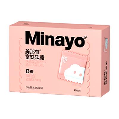 Minayo美那有富铁软糖荔枝味