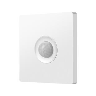 86型人体感应开关二三四线可调延时智能红外感应器220v过道控制器