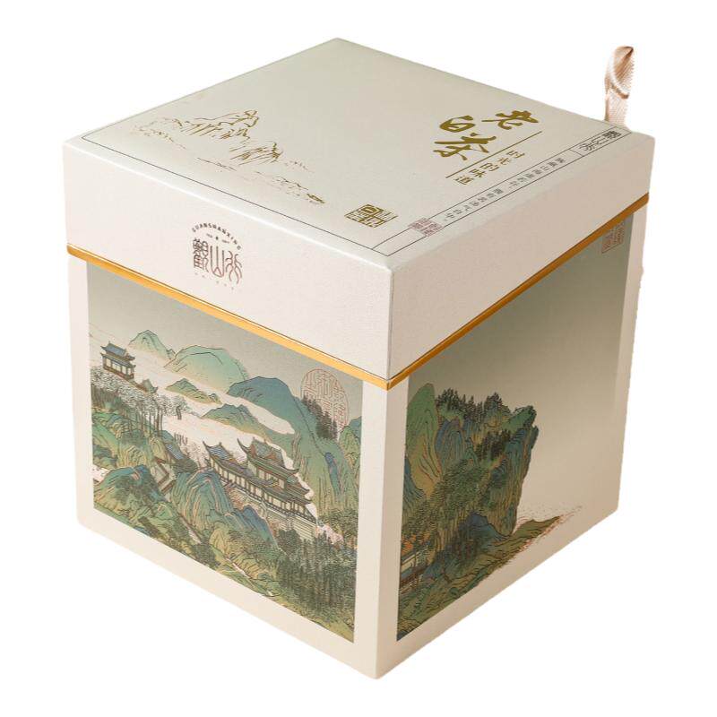 福鼎白茶日晒散茶枣香高档礼盒装