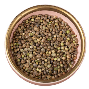 火麻仁中药材500g火麻仁籽火麻仁子茶去壳脱壳麻子仁大麻仁白麻子