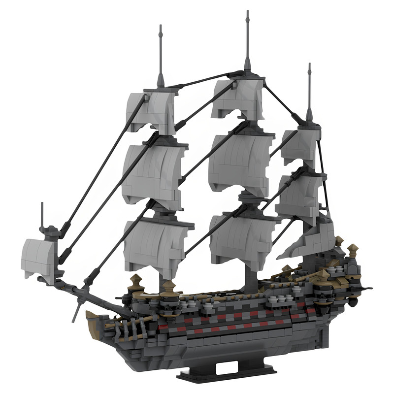 现货MOC-198760船体积木礼物
