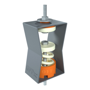 声博士吊顶天花减振器墙面隔音装修墙体减震器音响减震挂钩减震器