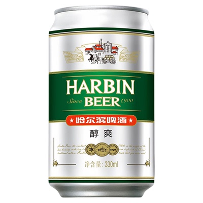 哈尔滨啤酒醇爽