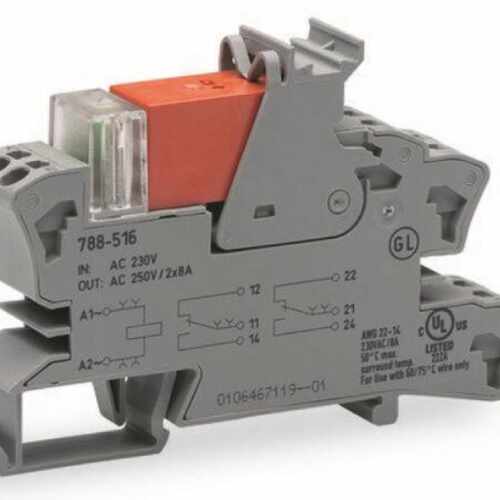 议价原装正品德国万可WAGO 插拔式小型继电器  788-516