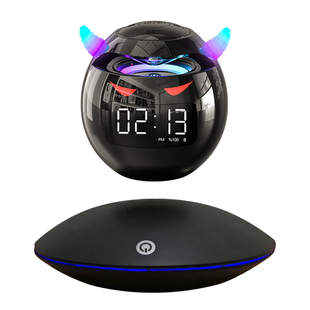 磁悬浮音响高端AI智能蓝牙音箱时钟高音质小型低音炮男生新年礼物